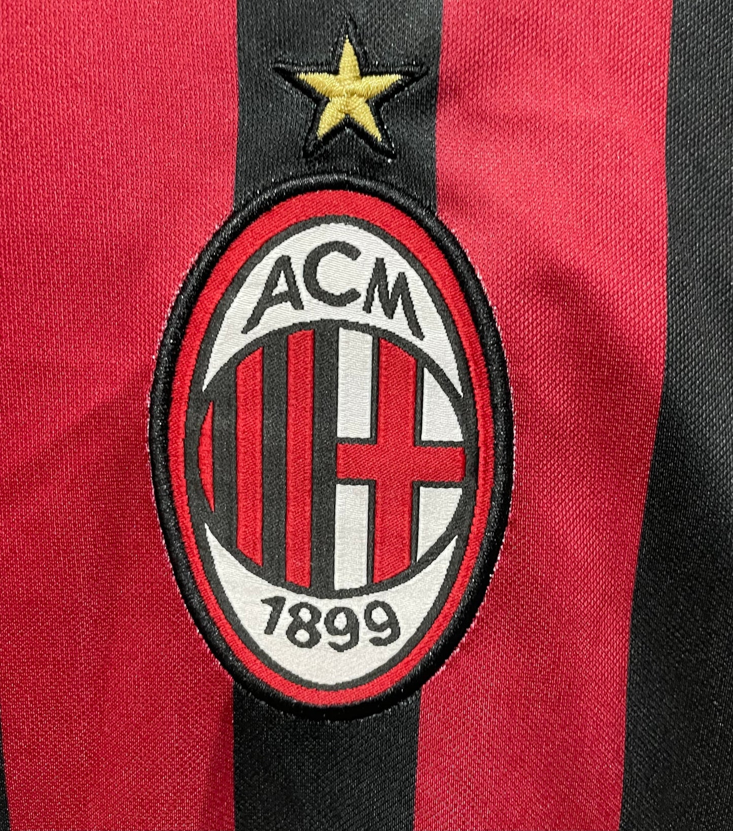 Camiseta Retro de Hombre Milan Equipo Local - 2016/2017