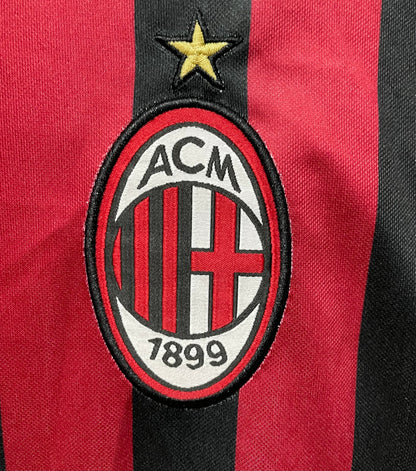 Camiseta Retro de Hombre Milan Equipo Local - 2016/2017