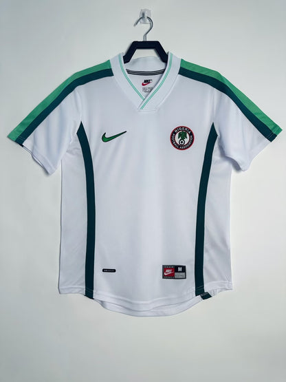 Man's Retro Jersey Nigeria National Team Away- 1998