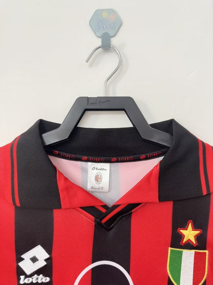 Camiseta retro de hombre Milan equipo local - 1996/1997