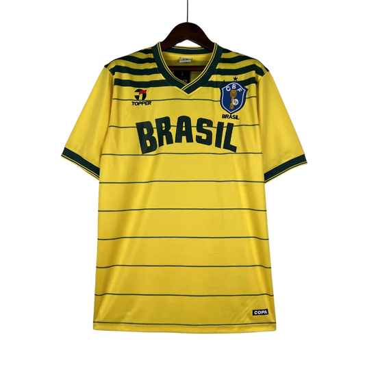 Maillot Homme Équipe Nationale Brésil Rétro 1984