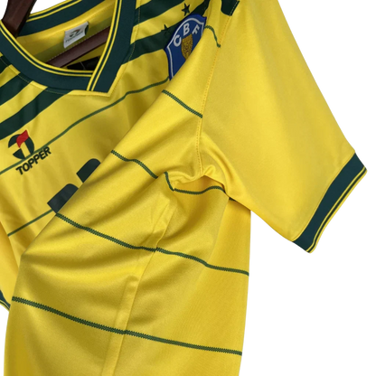 Maillot Homme Équipe Nationale Brésil Rétro 1984