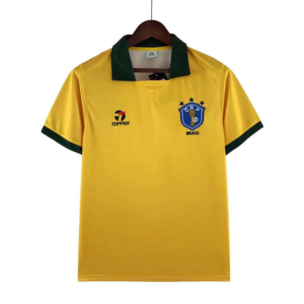 Maillot Homme Équipe Nationale du Brésil Rétro 1988