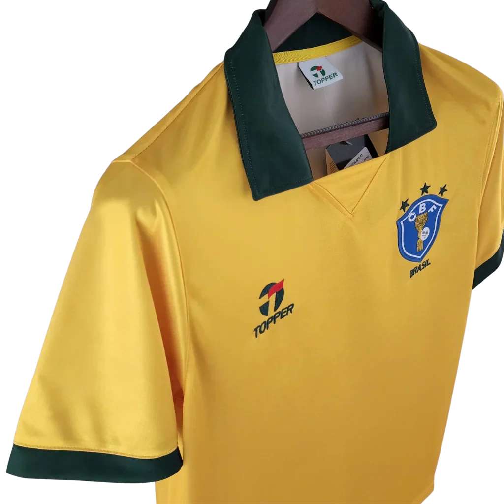 Maillot Homme Équipe Nationale du Brésil Rétro 1988