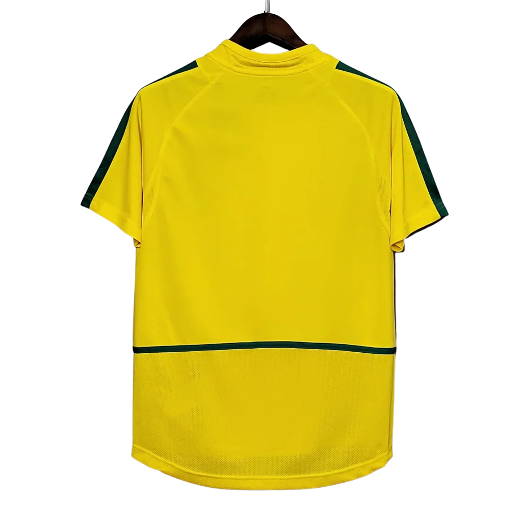 Maillot Rétro Homme Équipe Nationale Brésil 2002