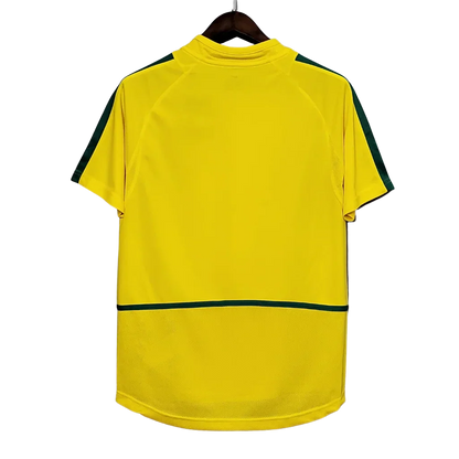 Maillot Rétro Homme Équipe Nationale Brésil 2002