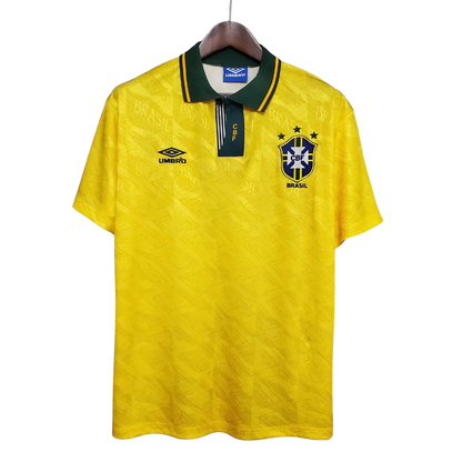 Camiseta de hombre Selección Nacional de Brasil Retro 91/93