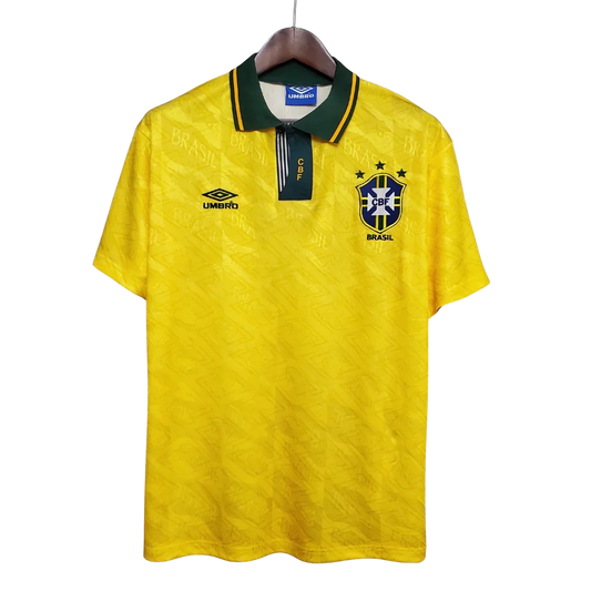 Maillot Rétro Homme Équipe Nationale du Brésil 91/93