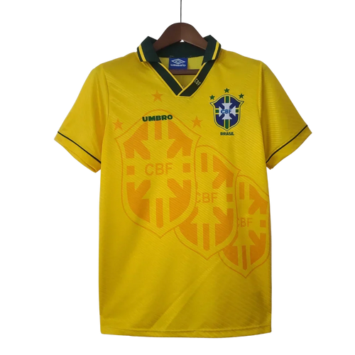 Camiseta de Hombre Selección Nacional de Brasil Retro 93/94