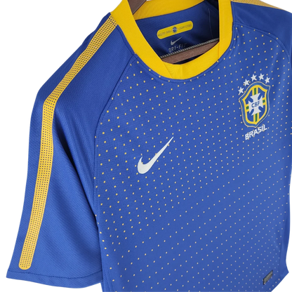 Camiseta Retro Selección Nacional de Brasil Visitante 2010 para Hombre