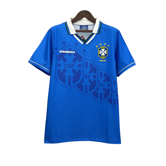 Camiseta de Hombre Selección Nacional de Brasil Retro Visitante 93/94