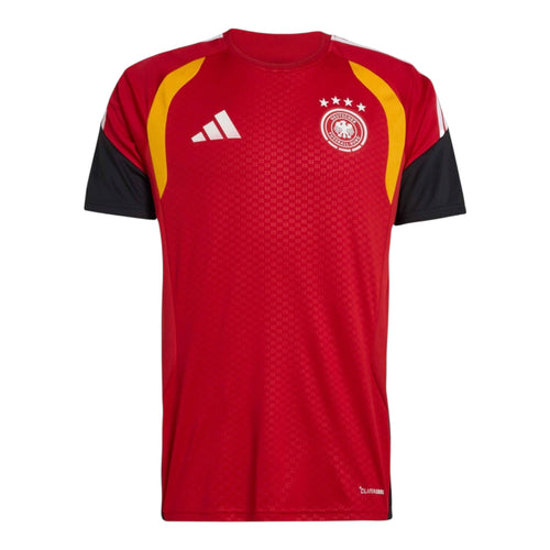 Camiseta de entrenamiento roja de la selección nacional de Alemania para hombre - 26/27