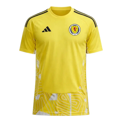 Camiseta de portero de la selección nacional de Escocia para hombre, amarilla - 26/27