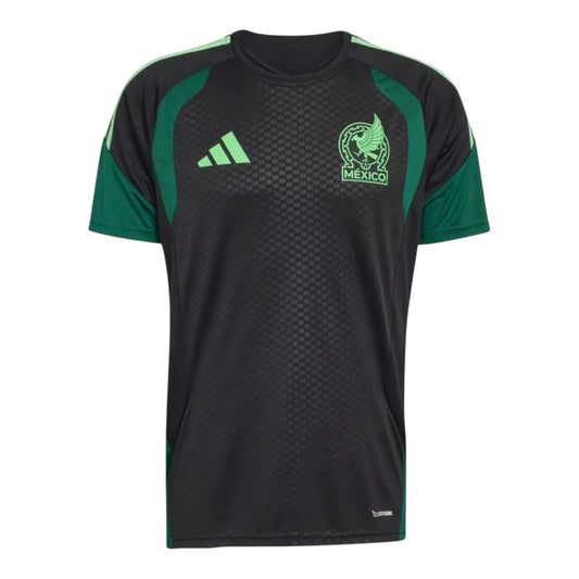Camiseta de entrenamiento para hombre de la Selección Nacional de México, negra - 26/27