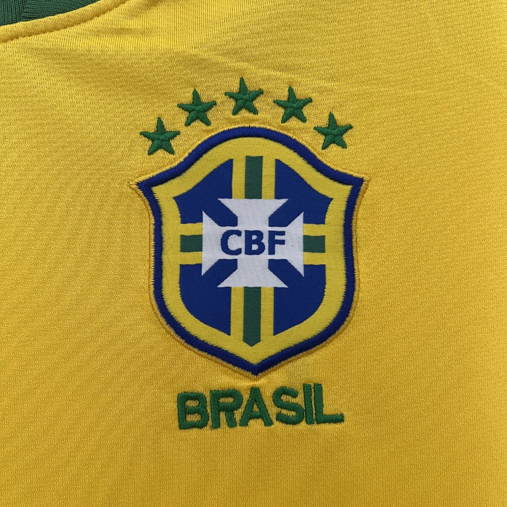 Maillot Homme Équipe Nationale Brésil Rétro 2010