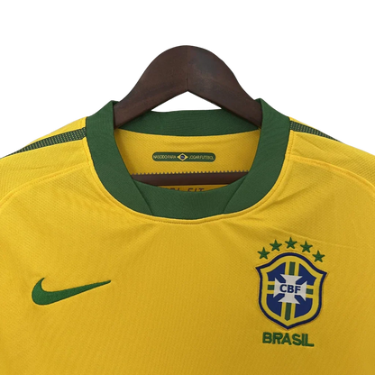 Maillot Homme Équipe Nationale Brésil Rétro 2010