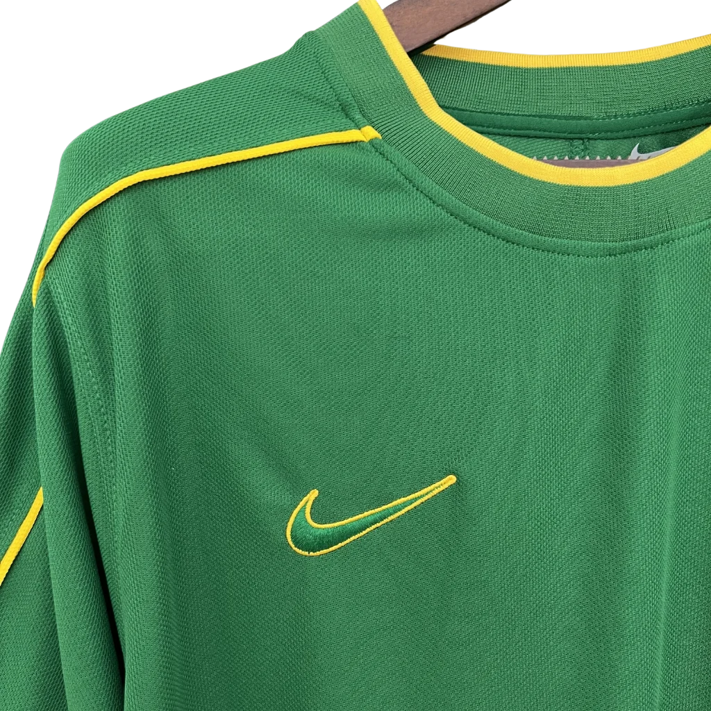 Men's Jersey Brazil National Team Retro Goleiro 1984