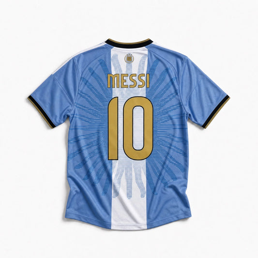 Messi Argentina Home Jersey Last Match - 2026