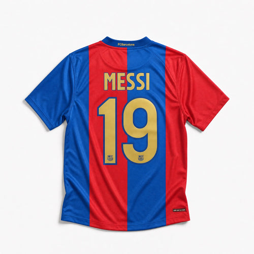 Camiseta de local del Barcelona de Messi - 2006/07