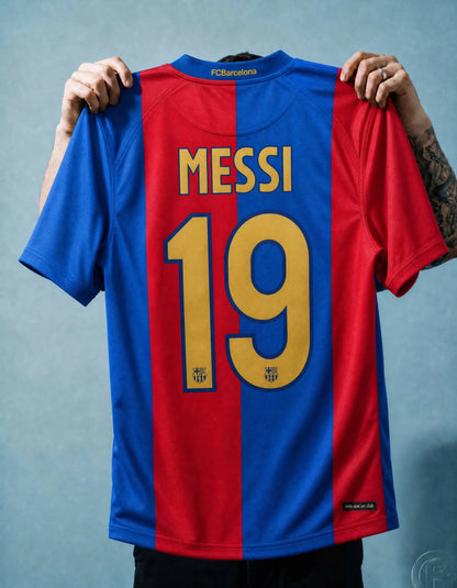 Camiseta de local del Barcelona de Messi - 2006/07