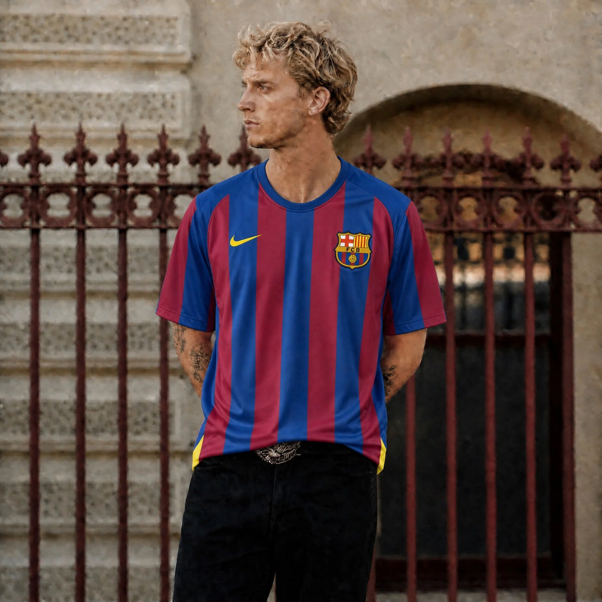 Messi Barcelona Home Jersey Champions League - 2005/06