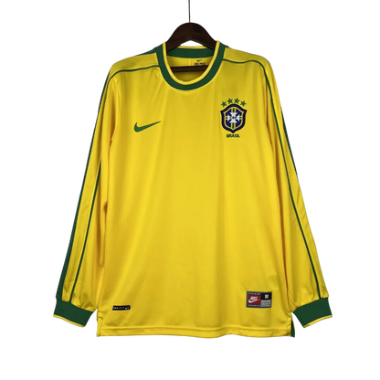 Maillot Rétro Manches Longues Brésil 1998