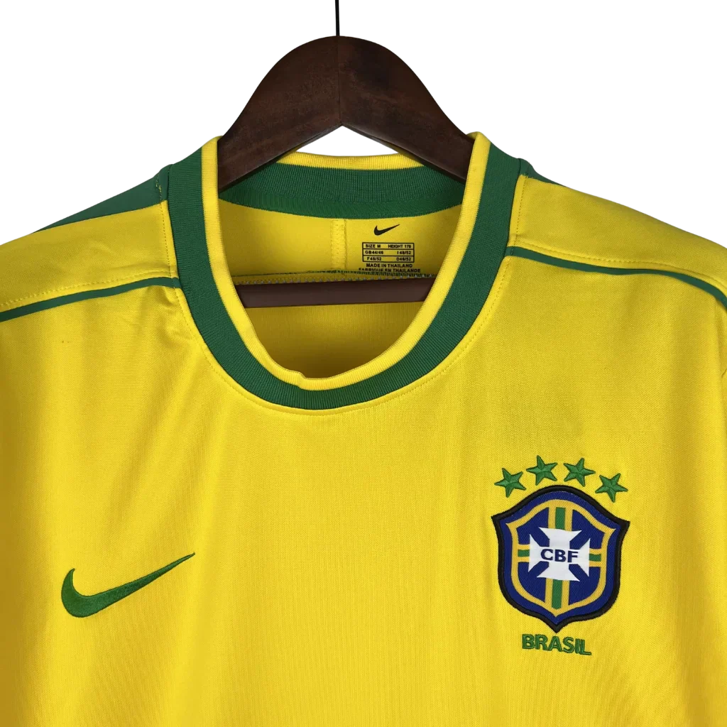Maillot Rétro Manches Longues Brésil 1998