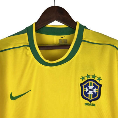 Maillot Rétro Manches Longues Brésil 1998