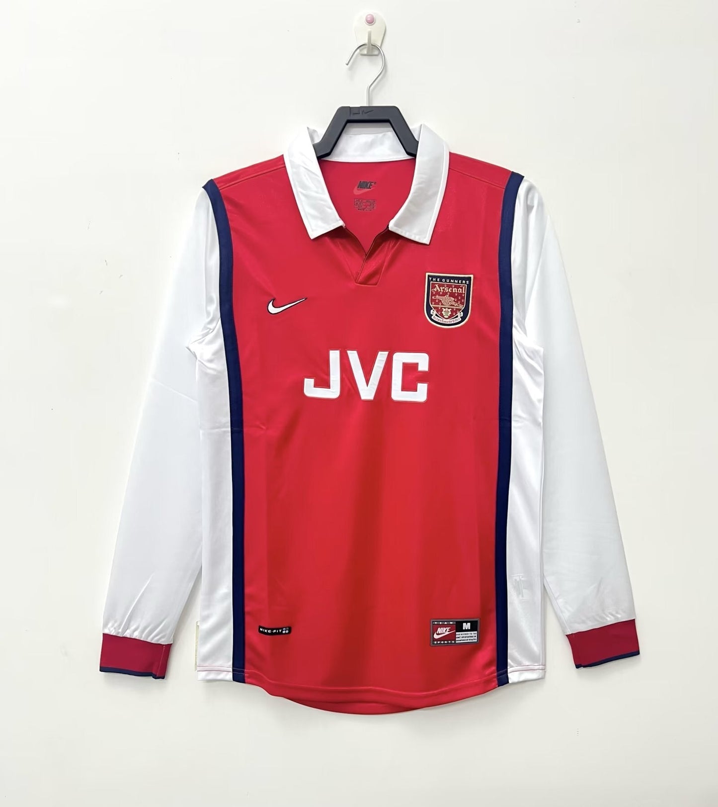 Maillot Rétro Homme Manches Longues Arsenal - 1998