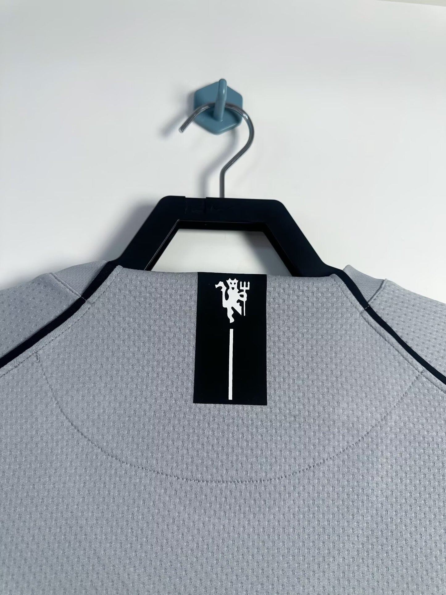 Maillot Rétro Homme Manches Longues Manchester United Gardien Gris - Saison 2007/08