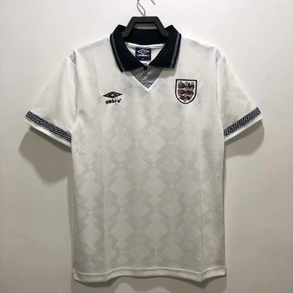 Maillot Rétro Homme Équipe Nationale d'Angleterre - 1990
