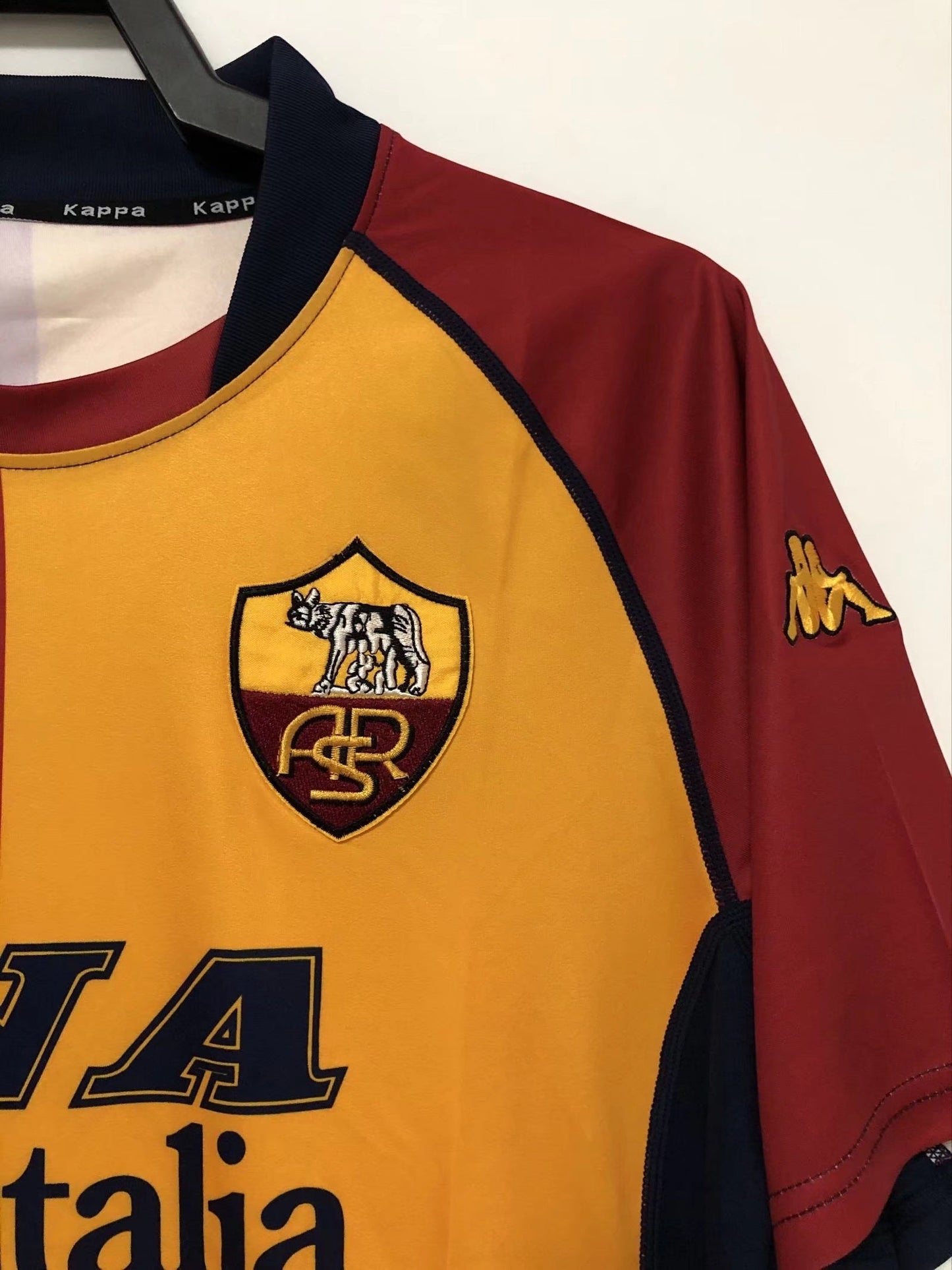 Camiseta Retro de Hombre Equipo Roma - 2000/01