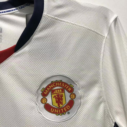 Maillot Rétro Homme Manches Longues Manchester United Extérieur - 2008/09
