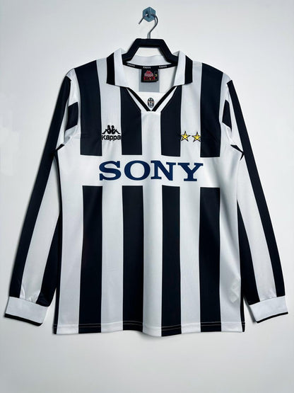 Camiseta Retro de Hombre Manga Larga de la Juventus - Temporada 1995/97