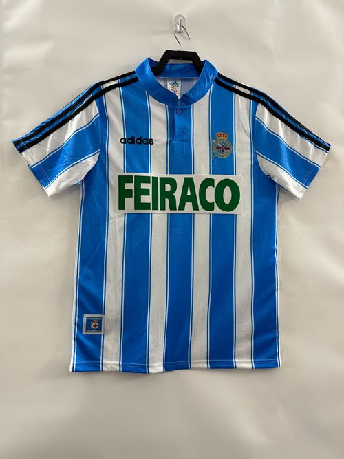 Camiseta retro de hombre del Deportivo de La Coruña - Primera equipación 1997/1988