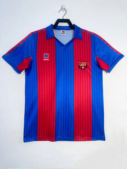 Camiseta Retro de Hombre del Barcelona (Local) - 1989/92