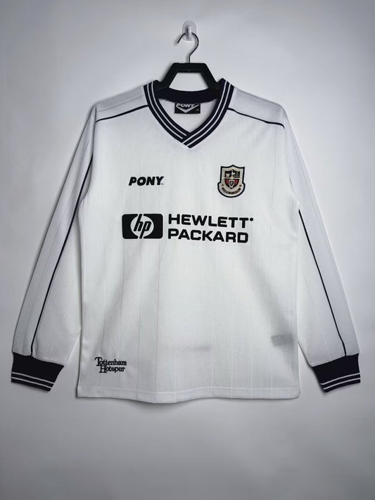 Camiseta Retro de Hombre de Manga Larga del Tottenham (Local) - 1997/1999