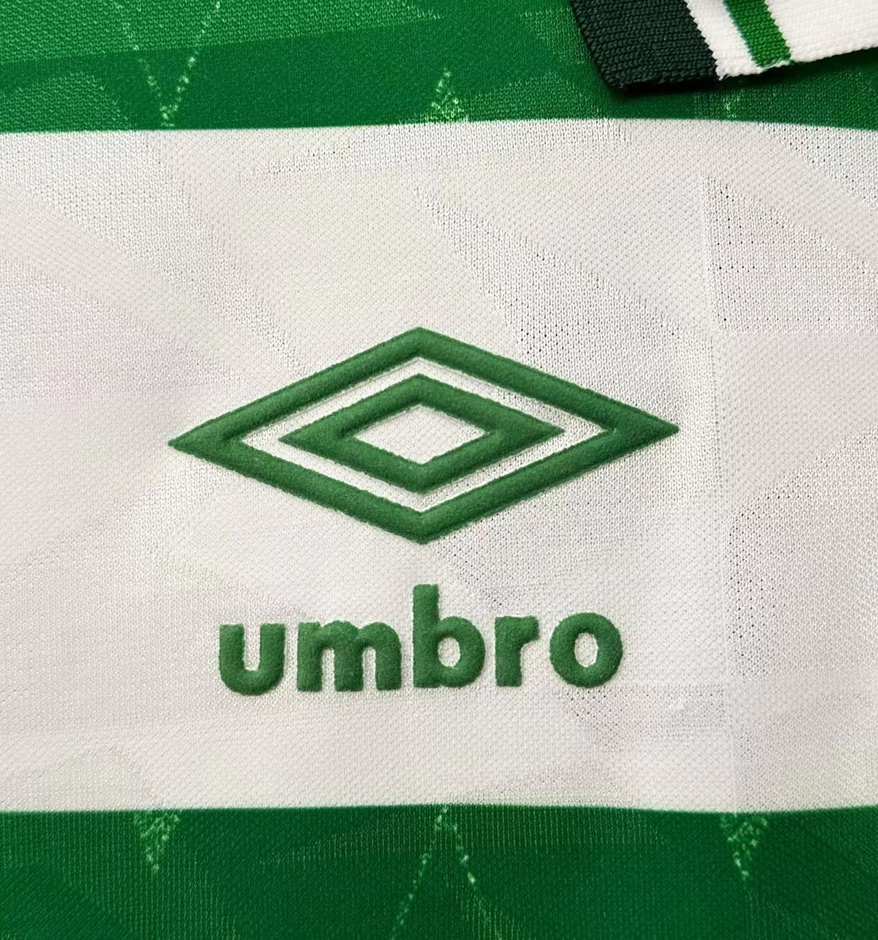 Camiseta retro de hombre del equipo Celtic - 1989/91
