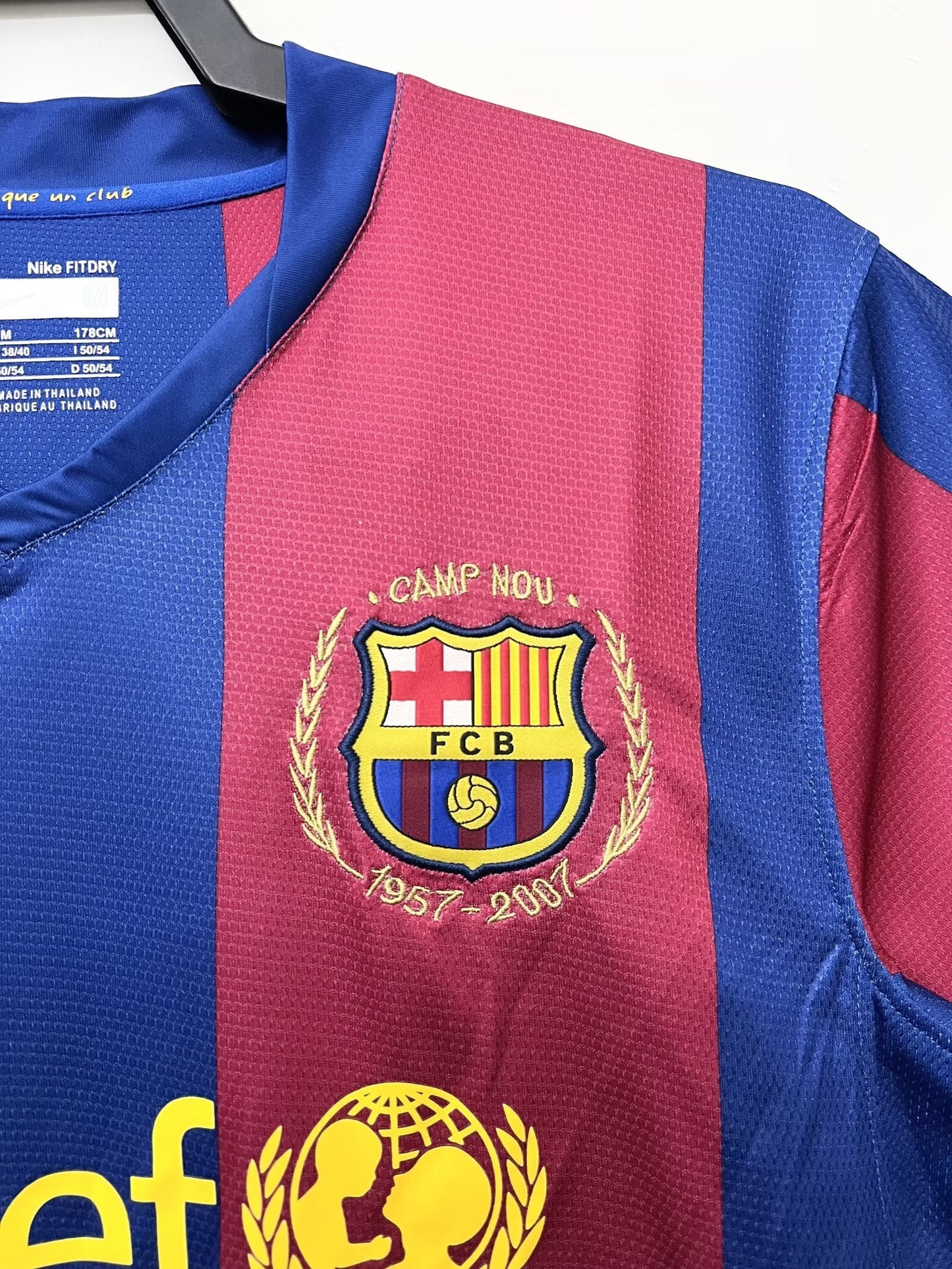 Camiseta Retro de Hombre del Equipo de Barcelona - 2007/08