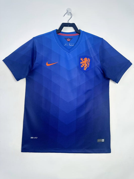 Camiseta retro de la selección holandesa de hombre - Visitante 2014