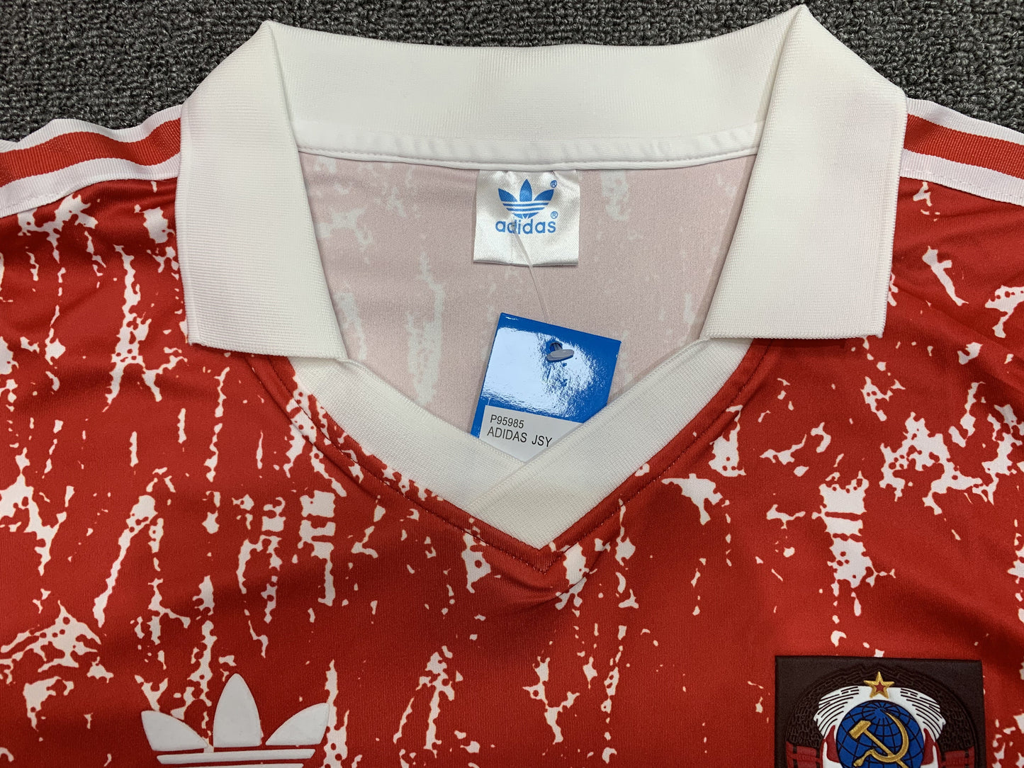 Man's Retro Jersey Soviet Union National Team - 1988/90