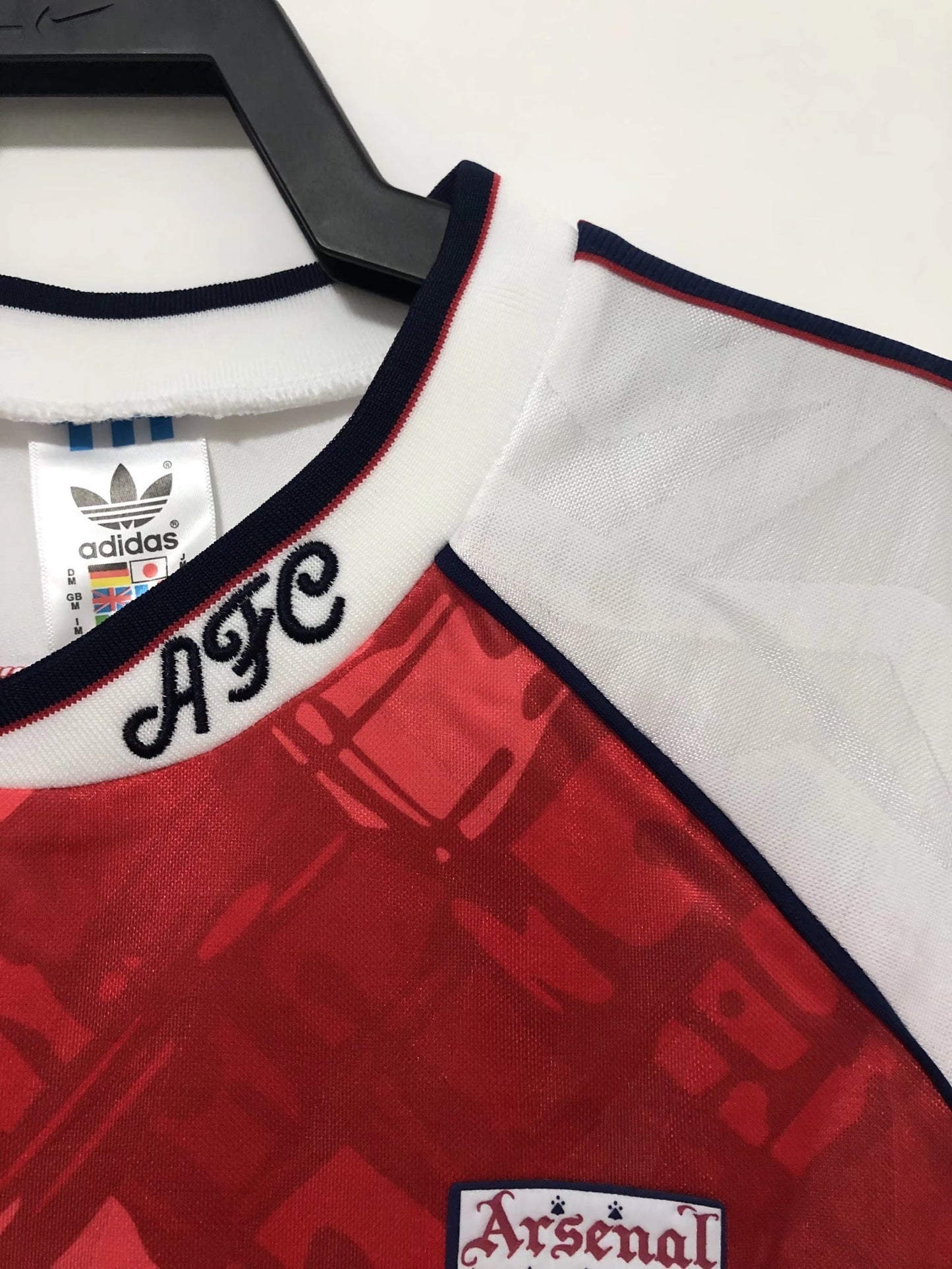 Maillot Rétro Homme Arsenal Domicile - 1990/92