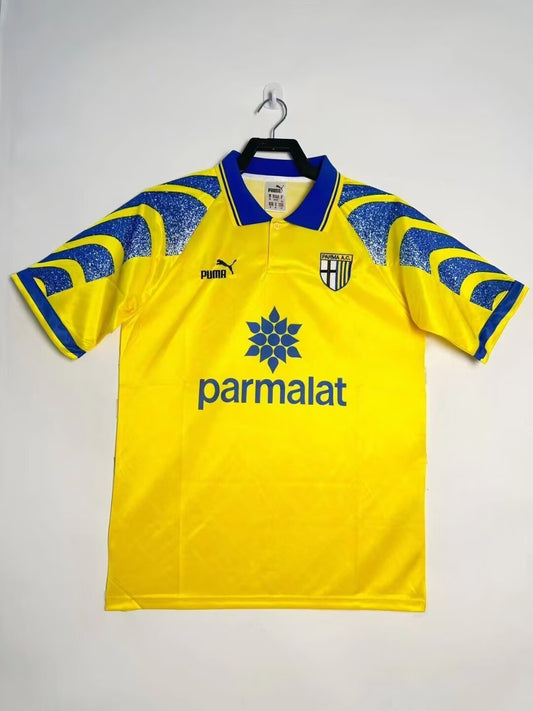 Camiseta Retro Hombre Parma Calcio Amarilla - 1995/97