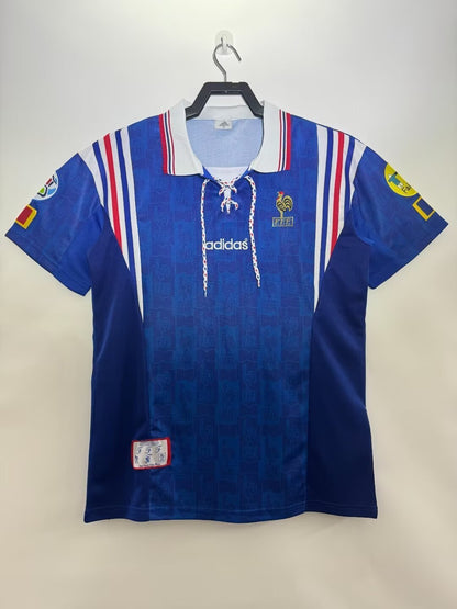 Jersey Retro Hombre Selección Nacional de Francia Local - 1996