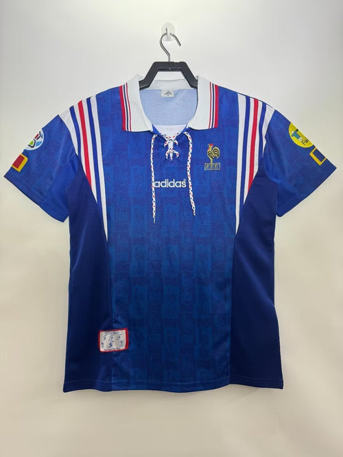 Jersey Retro Hombre Selección Nacional de Francia Local - 1996