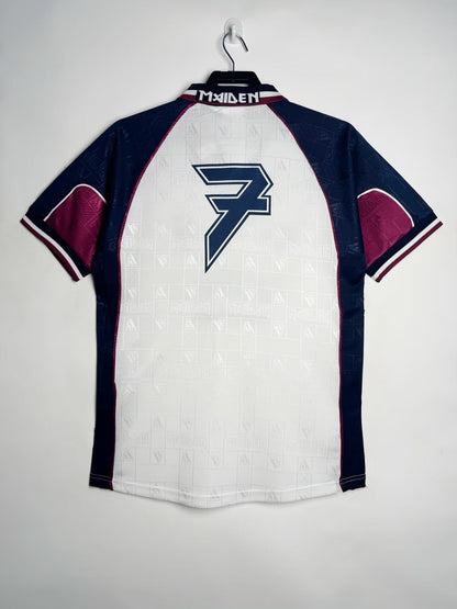 Camiseta retro de visitante del West Ham para hombre - 1999