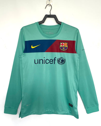 Maillot rétro homme manches longues Barcelone Extérieur - 2010/11