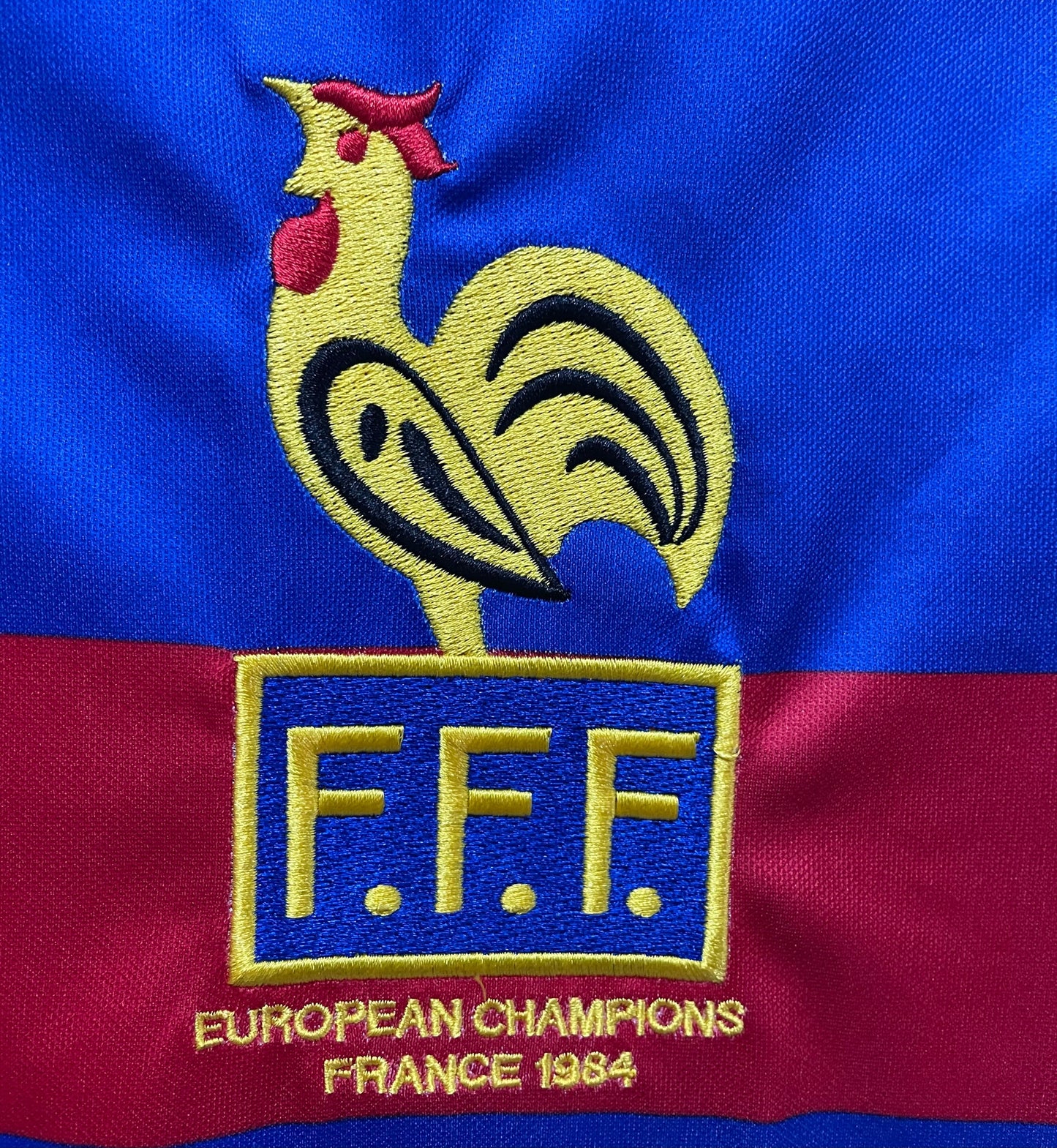 Camiseta retro de hombre Selección Nacional de Francia local - 1984