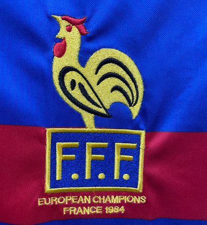 Camiseta retro de hombre Selección Nacional de Francia local - 1984
