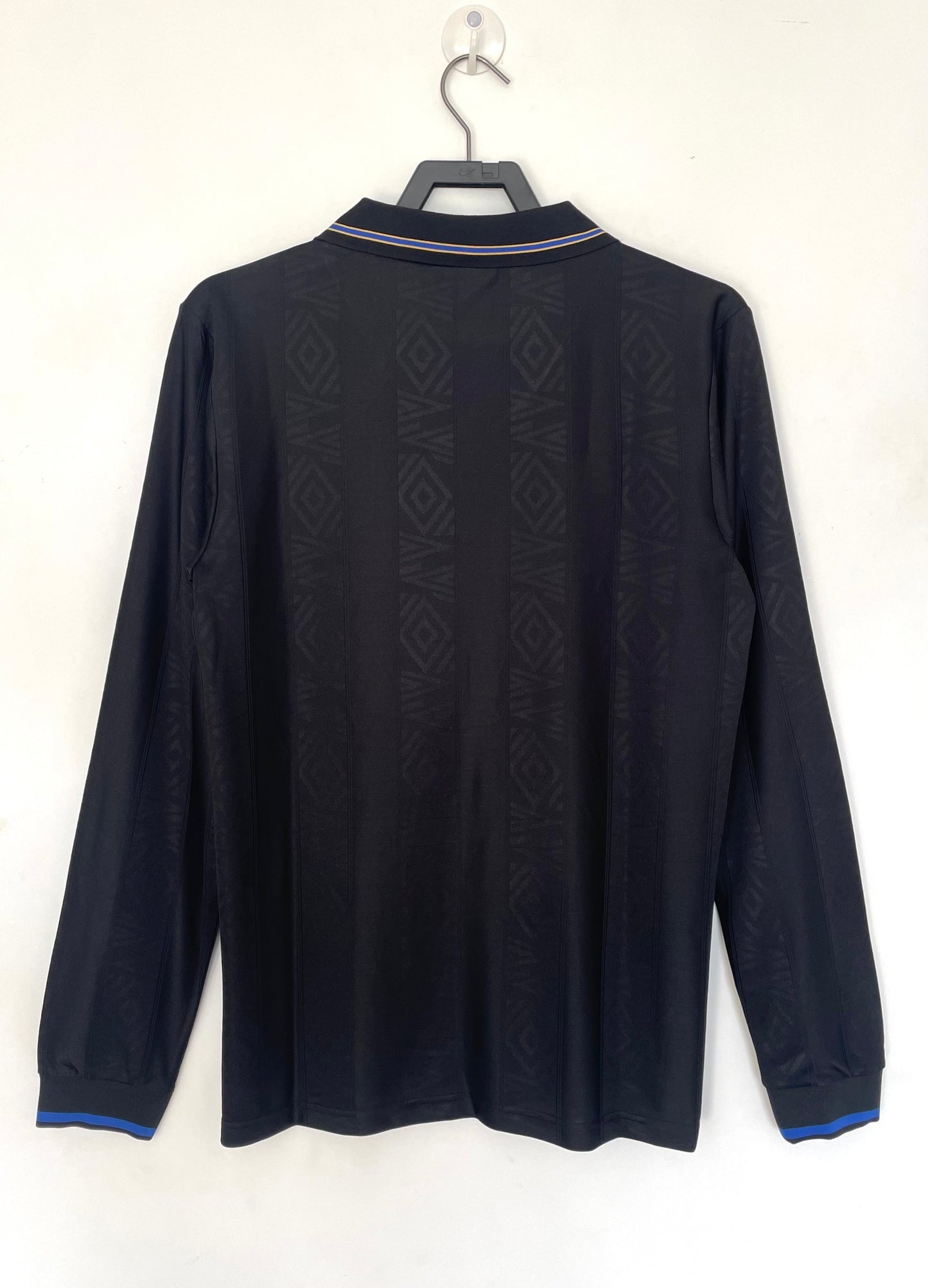 Maillot Rétro Manches Longues Manchester United Extérieur Noir - 1993/94